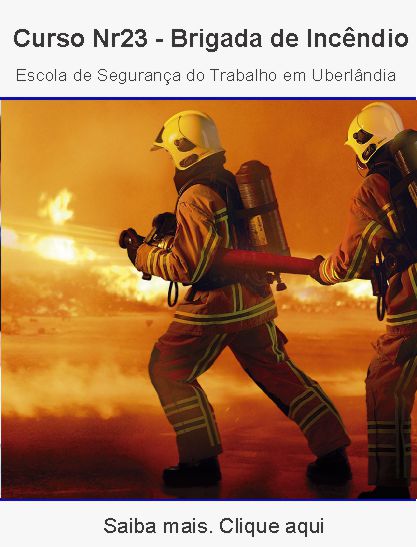Curso nr23 – brigada de incêndio