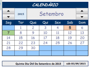 Central de Cursos Como calcular o 5 dia útil - Escola de cálculo Judiciais