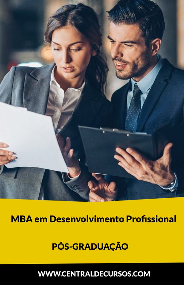 MBA Executivo em Desenvolvimento Profissional reconhecido pelo MEC